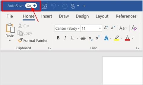 turn off autosave word|how to switch off autosave in word.